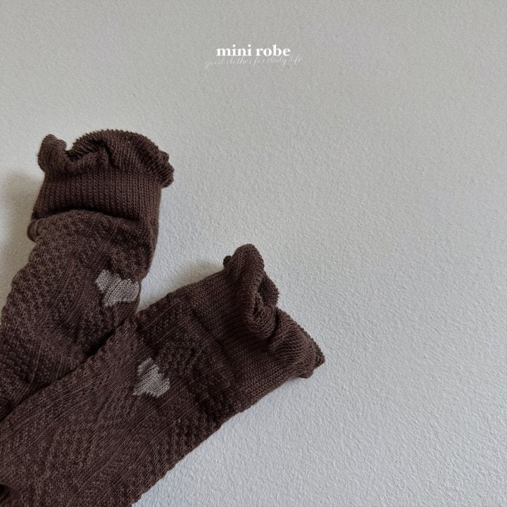 Mini Robe - Korean Baby Fashion - #babyboutiqueclothing - Bear Socks Set - 6