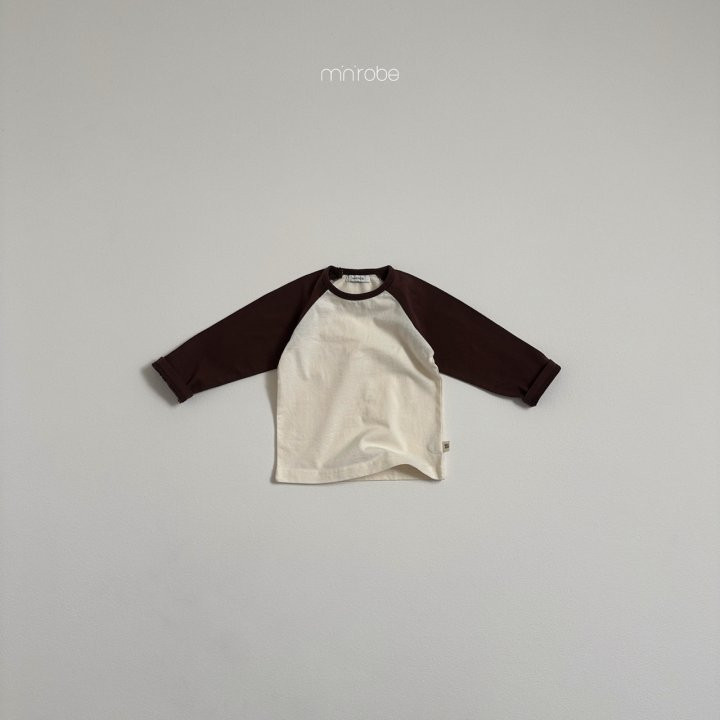 Mini Robe - Korean Baby Fashion - #babyfashion - Raglan Tee - 5