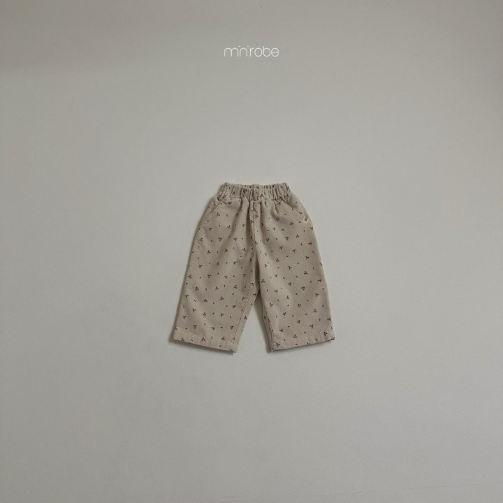 Mini Robe - Korean Baby Fashion - #babyfever - Charming Flower Pants - 7