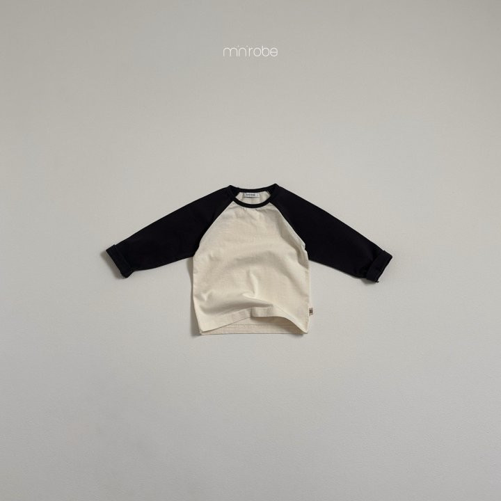 Mini Robe - Korean Baby Fashion - #babyfever - Raglan Tee - 6