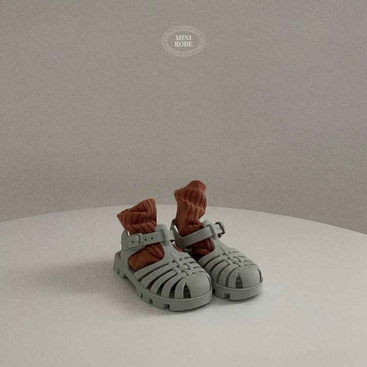 Mini Robe - Korean Baby Fashion - #babyfever - Pistachio Socks Set - 11
