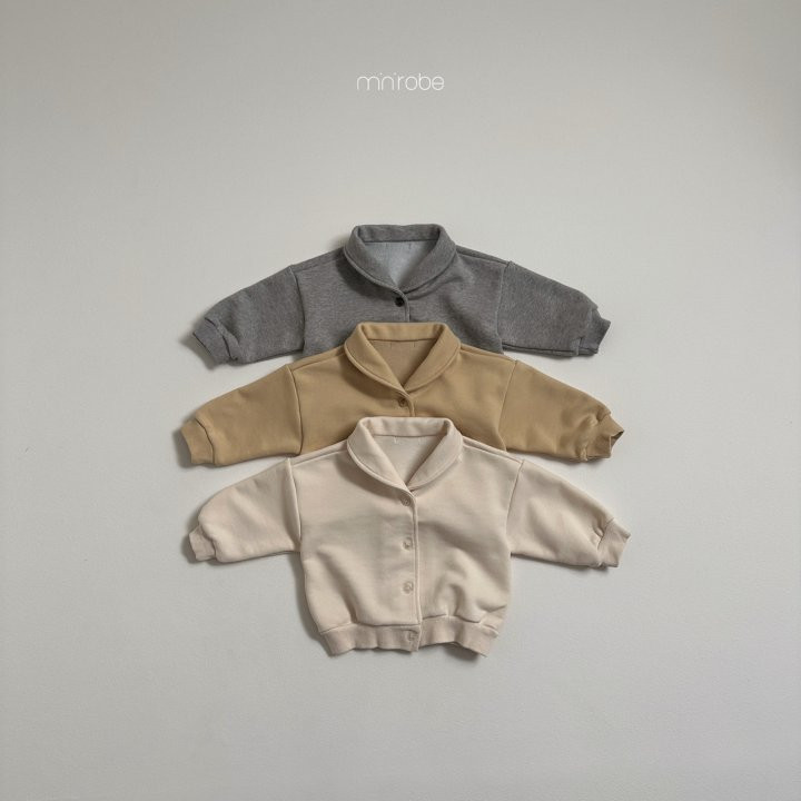 Mini Robe - Korean Baby Fashion - #babygirlfashion - Round Cardigan