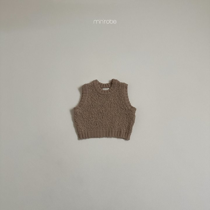 Mini Robe - Korean Baby Fashion - #babylifestyle - Roa Knit Vest - 7