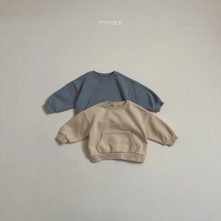 Mini Robe - Korean Baby Fashion - #babylifestyle - Lulu Pocket Sweatshirts