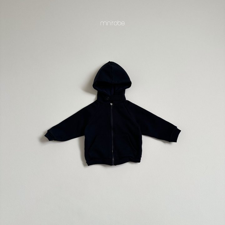 Mini Robe - Korean Baby Fashion - #babylifestyle - Button Hood Zip-up Jacket - 5
