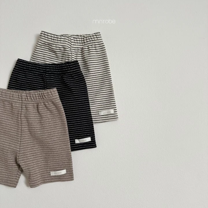 Mini Robe - Korean Baby Fashion - #babylifestyle - Line Leggings - 3