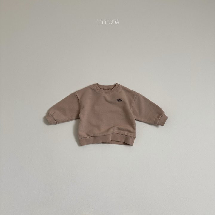 Mini Robe - Korean Baby Fashion - #babyoninstagram - Round Logo Sweatshirts - 6