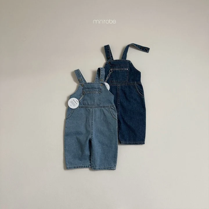 Mini Robe - Korean Baby Fashion - #babyoninstagram - Poing Zipper Overalls - 2