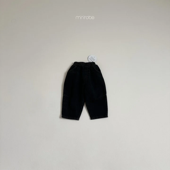 Mini Robe - Korean Baby Fashion - #babyootd - Dart Denim Pants - 7