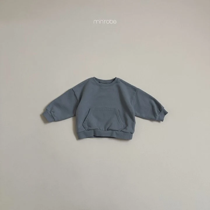 Mini Robe - Korean Baby Fashion - #babyoutfit - Lulu Pocket Sweatshirts - 5