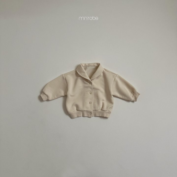 Mini Robe - Korean Baby Fashion - #babyoutfit - Round Cardigan - 5