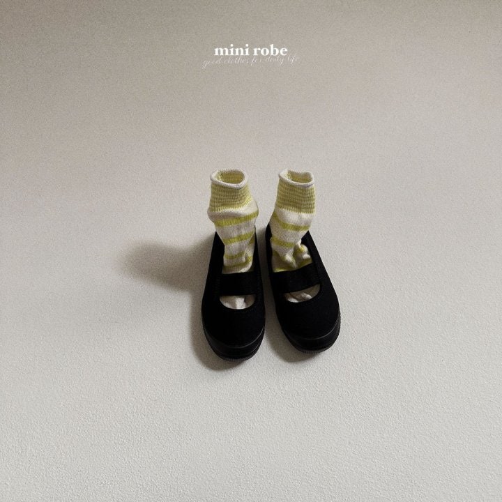 Mini Robe - Korean Baby Fashion - #babyoutfit - Saint Socks Set - 9