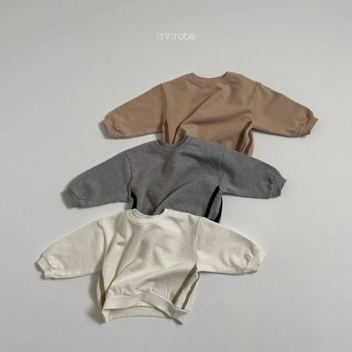 Mini Robe - Korean Baby Fashion - #babyoutfit - Track Sweatshirts - 4