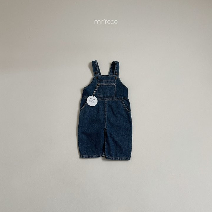 Mini Robe - Korean Baby Fashion - #onlinebabyboutique - Poing Zipper Overalls - 7