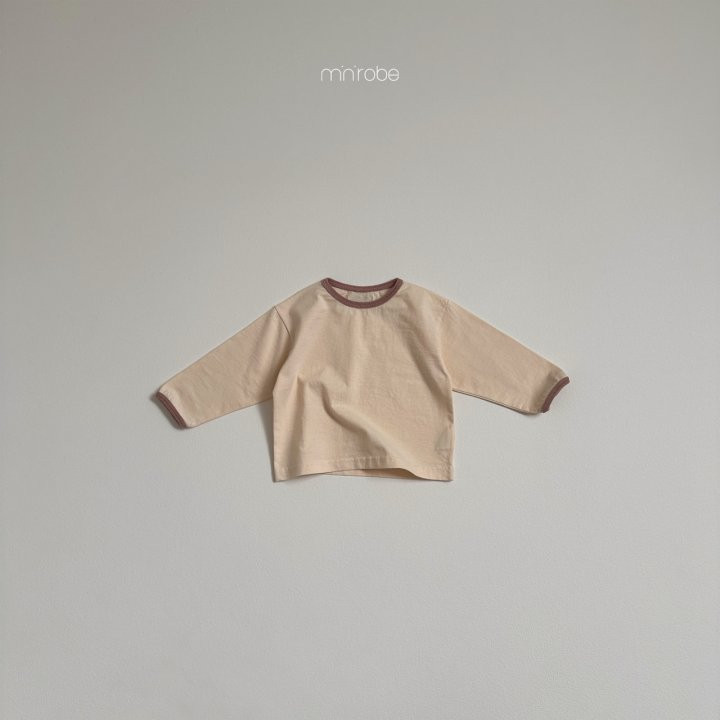 Mini Robe - Korean Baby Fashion - #babywear - Soft Terry Raglan Tee - 4