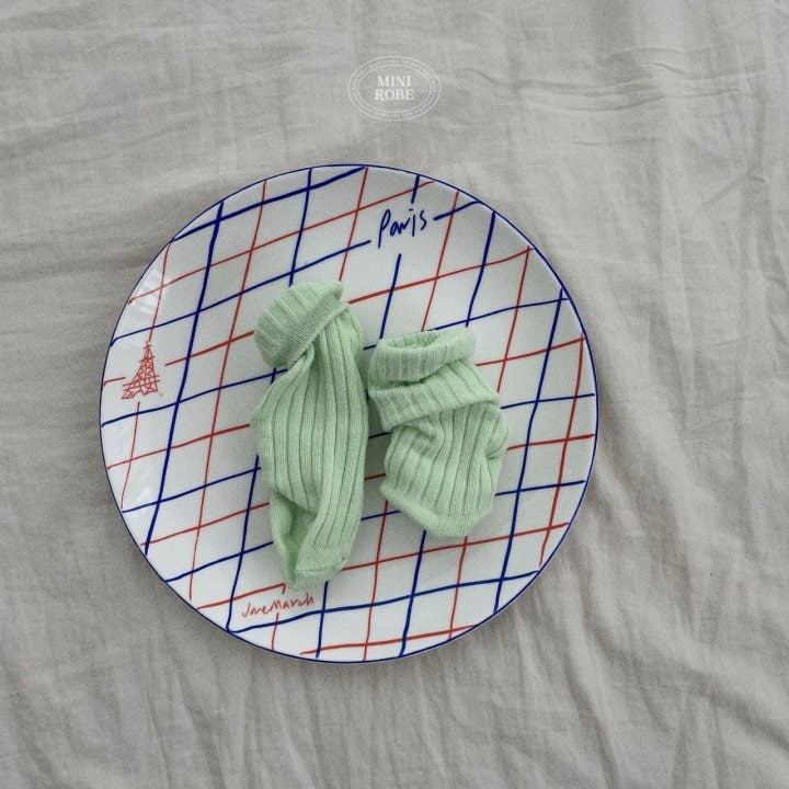 Mini Robe - Korean Baby Fashion - #onlinebabyshop - Pastel Socks Set - 10