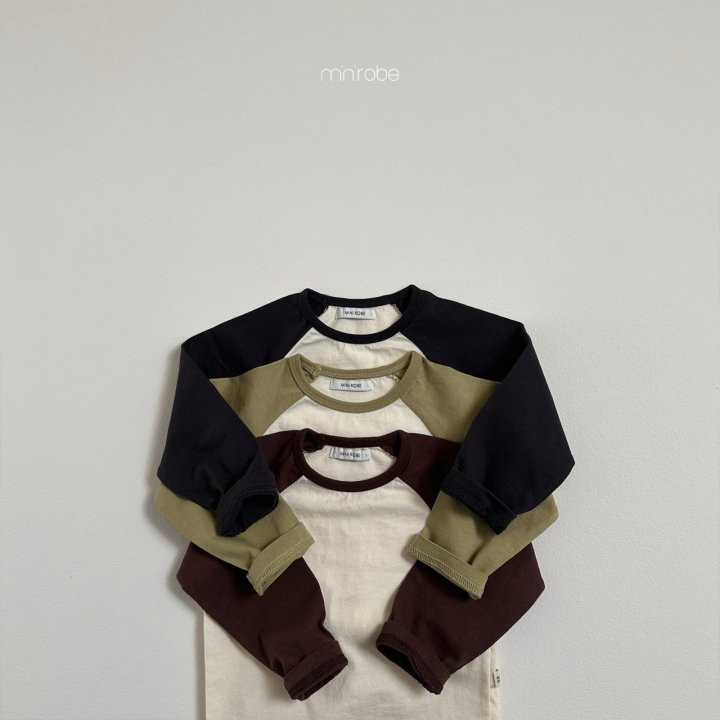 Mini Robe - Korean Baby Fashion - #smilingbaby - Raglan Tee