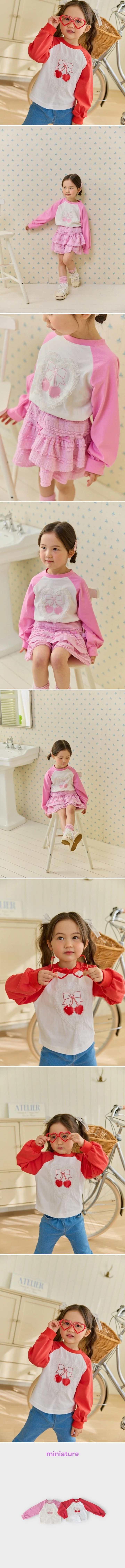 Miniature - Korean Children Fashion - #childofig - Cherry Good Tee