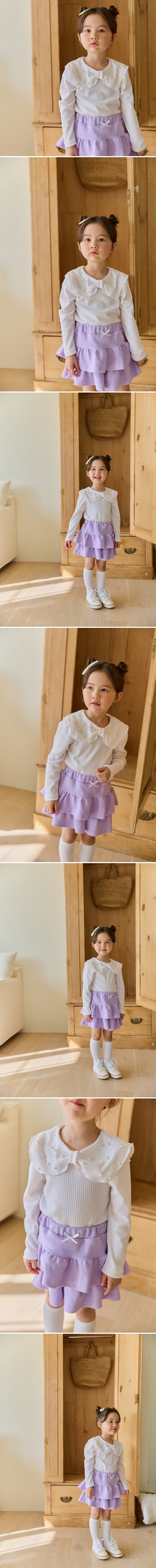 Miniature - Korean Children Fashion - #littlefashionista - Sweet Pearl Tee