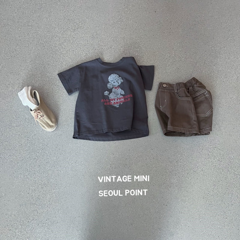 Minipoint - Korean Children Fashion - #Kfashion4kids - Poodle Puppy Tee - 3