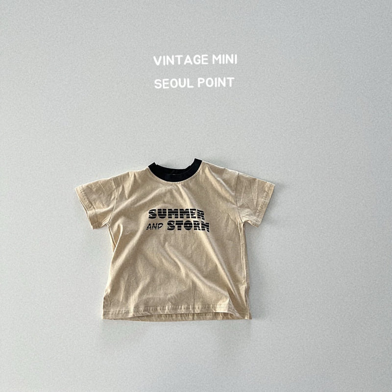 Minipoint - Korean Children Fashion - #Kfashion4kids - And Storm Tee