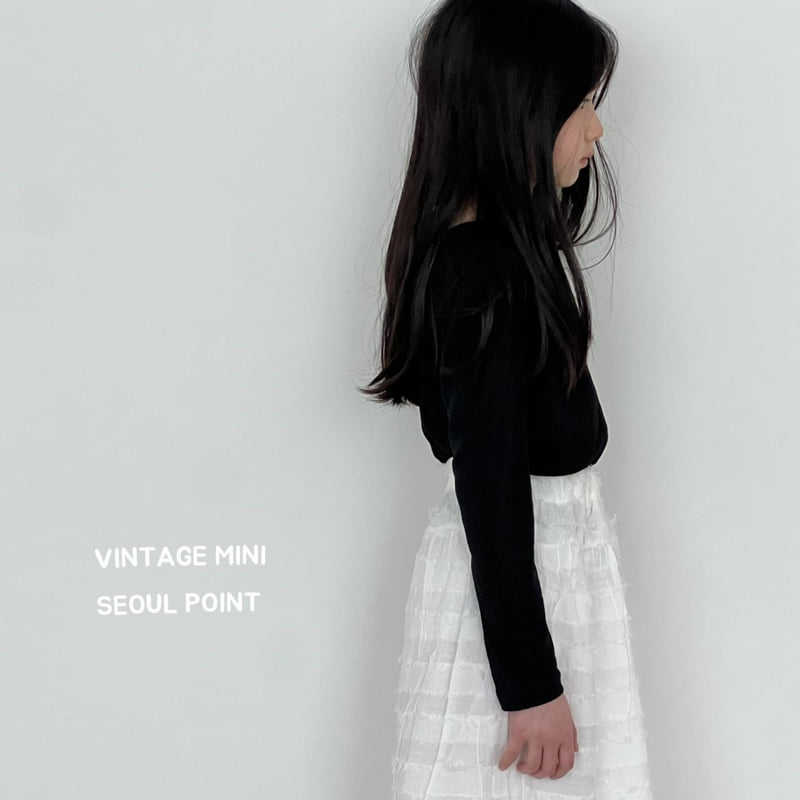 Minipoint - Korean Children Fashion - #Kfashion4kids - Vintage Skirt - 8