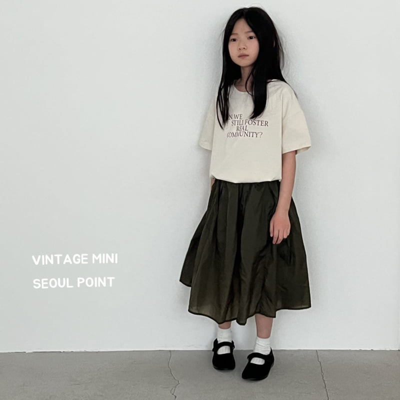 Minipoint - Korean Children Fashion - #Kfashion4kids - Chiffon Skirt - 7
