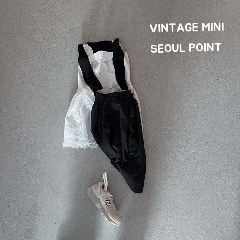Minipoint - Korean Children Fashion - #Kfashion4kids - Lace Layered One-piece - 3
