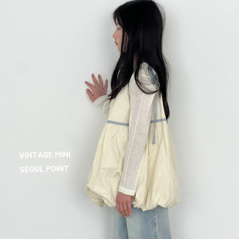 Minipoint - Korean Children Fashion - #childofig - Tape Bloom One-piece - 6