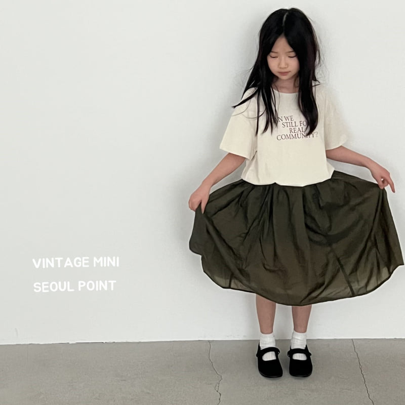 Minipoint - Korean Children Fashion - #childofig - Can We Banding Tee - 10