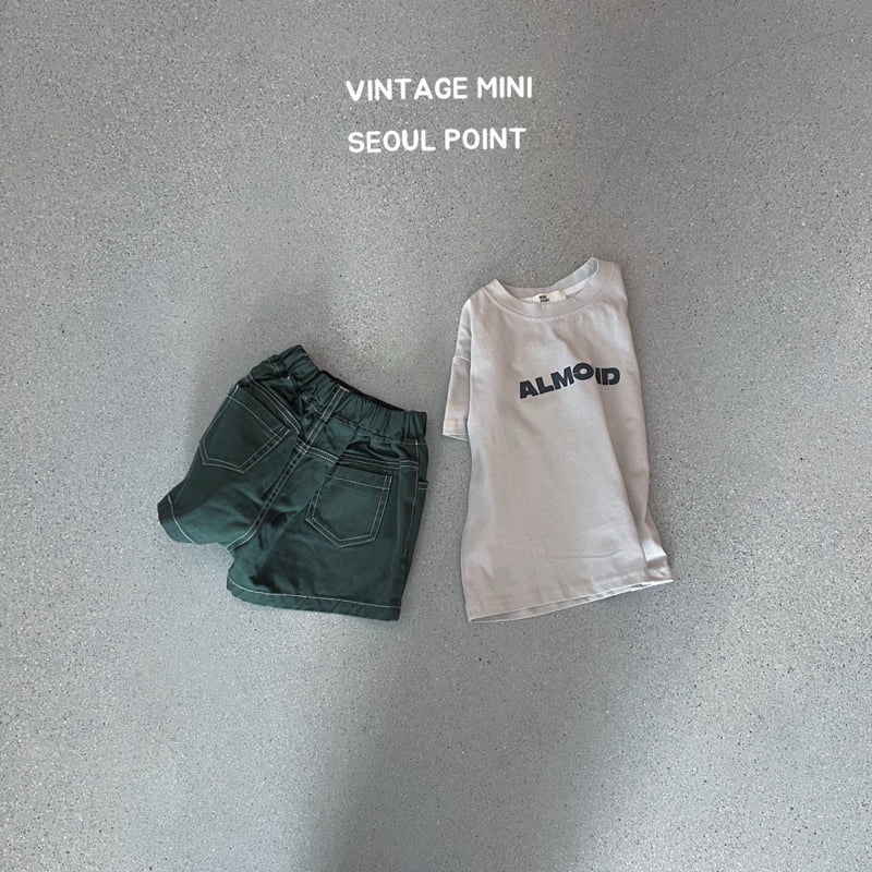 Minipoint - Korean Children Fashion - #prettylittlegirls - Almond Tee - 4