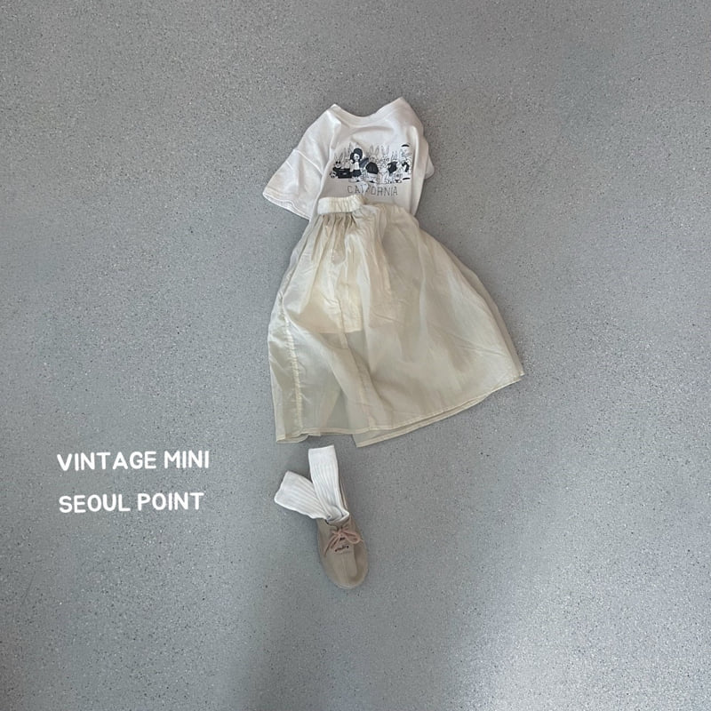 Minipoint - Korean Children Fashion - #childofig - Gather Rabbit Tee - 2