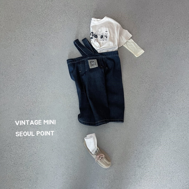 Minipoint - Korean Children Fashion - #childofig - Gather Rabbit Tee - 3