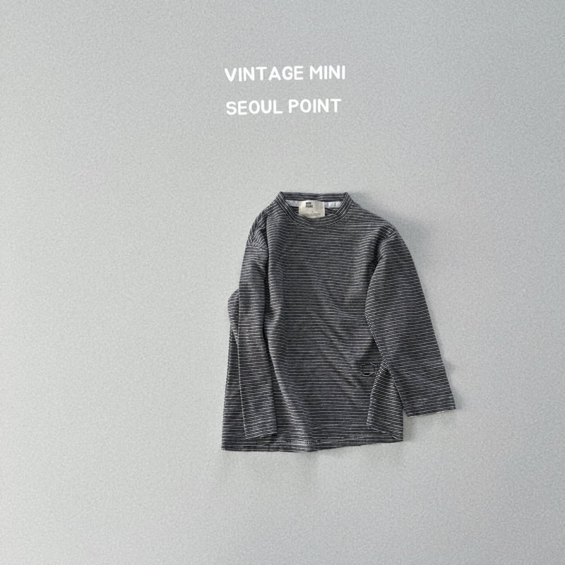 Minipoint - Korean Children Fashion - #childofig - Patch Long Sleeve Tee