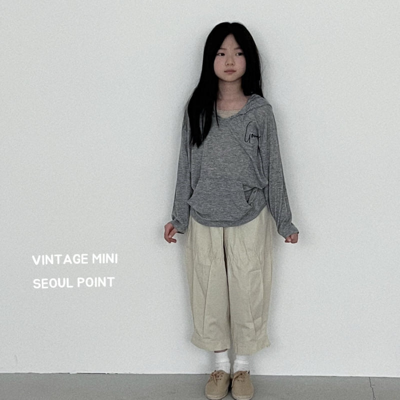 Minipoint - Korean Children Fashion - #childofig - Hooded Printing Hoody - 8