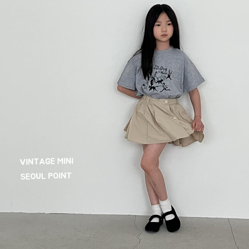 Minipoint - Korean Children Fashion - #stylishchildhood - Barbarian Skirt - 4