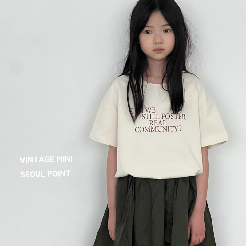 Minipoint - Korean Children Fashion - #childrensboutique - Can We Banding Tee - 12