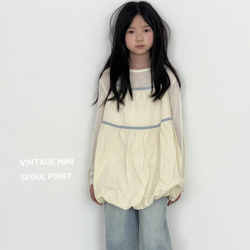 Minipoint - Korean Children Fashion - #designkidswear - Tape Bloom One-piece - 8