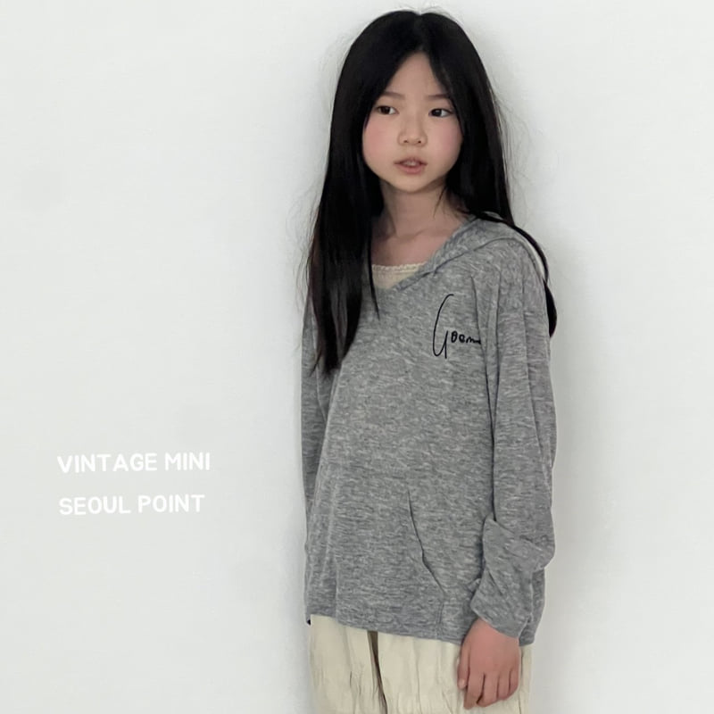 Minipoint - Korean Children Fashion - #designkidswear - Hooded Printing Hoody - 10