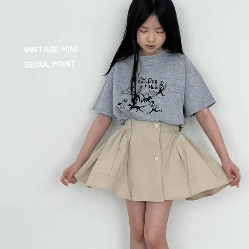 Minipoint - Korean Children Fashion - #designkidswear - Barbarian Skirt - 6