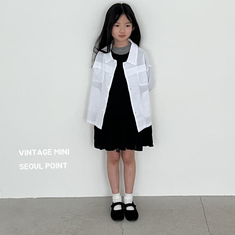 Minipoint - Korean Children Fashion - #designkidswear - Pocket Button Cover Jacket - 4