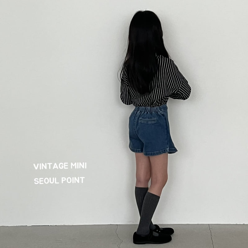 Minipoint - Korean Children Fashion - #discoveringself - Stripe Long Sleeve Tee - 9