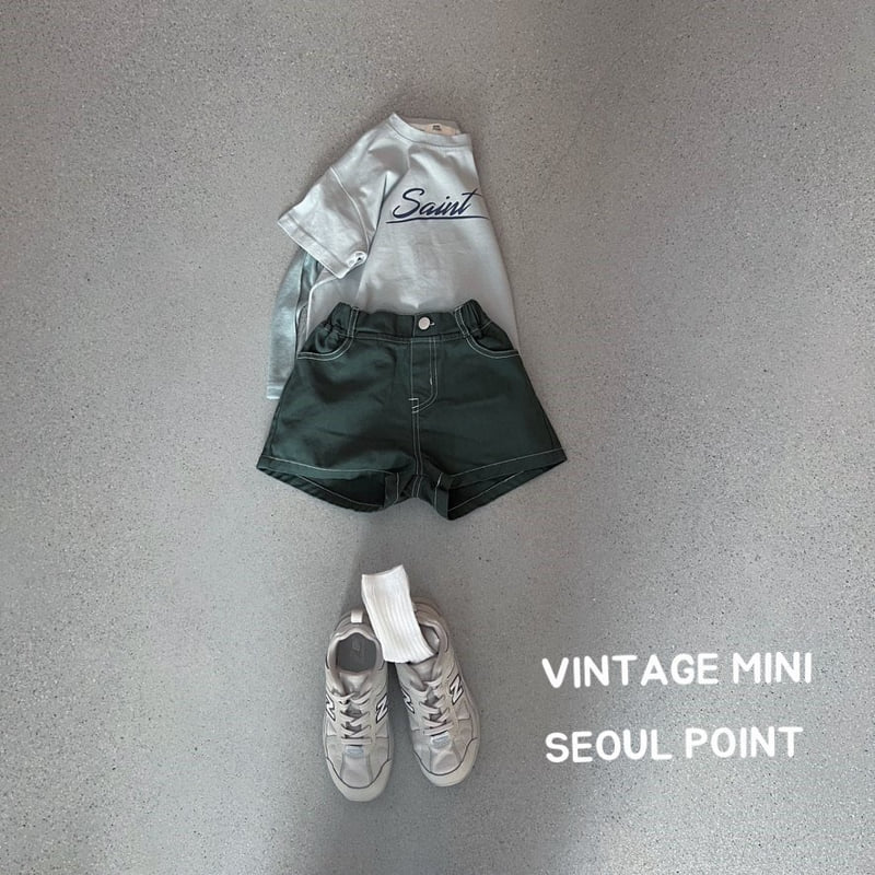 Minipoint - Korean Children Fashion - #discoveringself - Saint Tee - 3