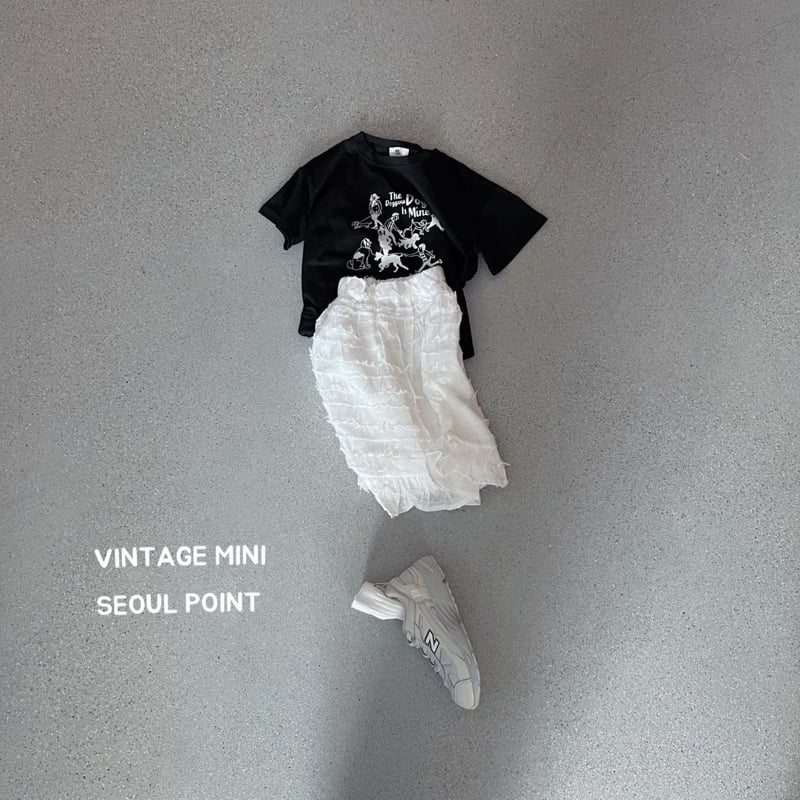 Minipoint - Korean Children Fashion - #discoveringself - Vintage Skirt - 3