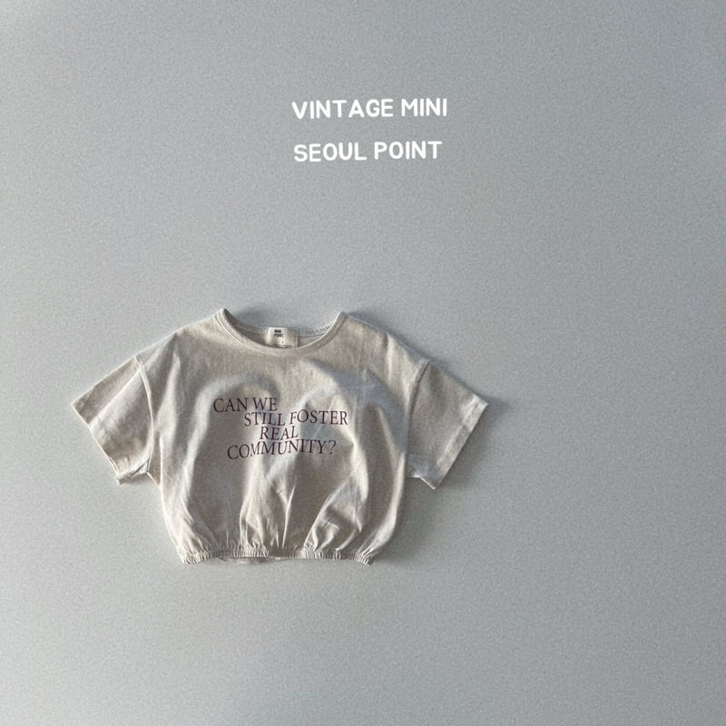 Minipoint - Korean Children Fashion - #fashionkids - Can We Banding Tee