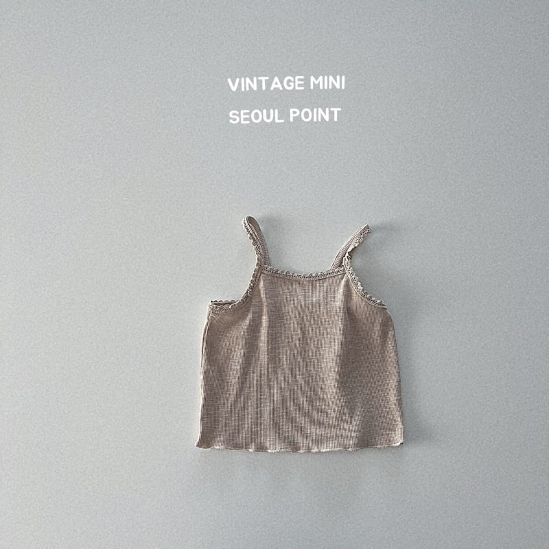 Minipoint - Korean Children Fashion - #fashionkids - Lace Strap Top