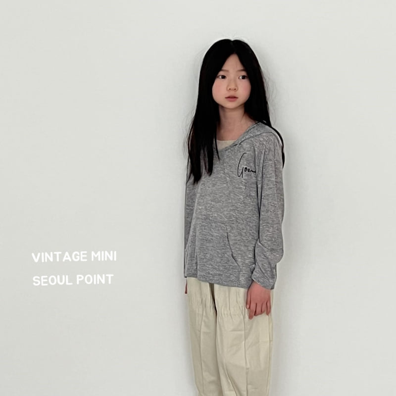 Minipoint - Korean Children Fashion - #fashionkids - Hooded Printing Hoody - 12