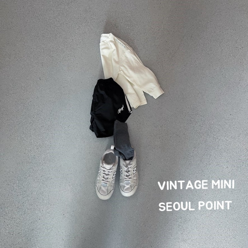 Minipoint - Korean Children Fashion - #fashionkids - Hay Tape Shorts - 2
