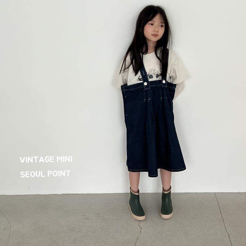 Minipoint - Korean Children Fashion - #kidsshorts - Gather Rabbit Tee - 8