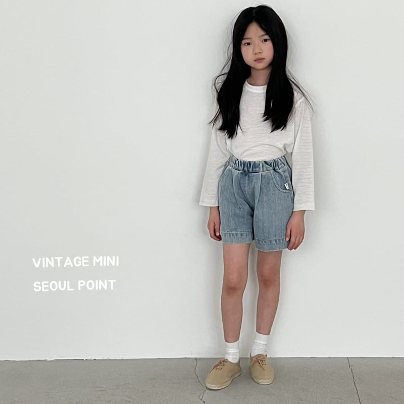 Minipoint - Korean Children Fashion - #kidsshorts - Patch Long Sleeve Tee - 6